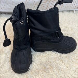 Merence CIOR Kids Boy/Girl Sz 28 Or US 11 Snow/Rain Boots Waterproof Black​